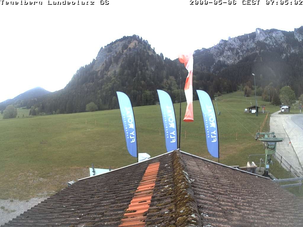Archived image Webcam Tegelberg - Landing place