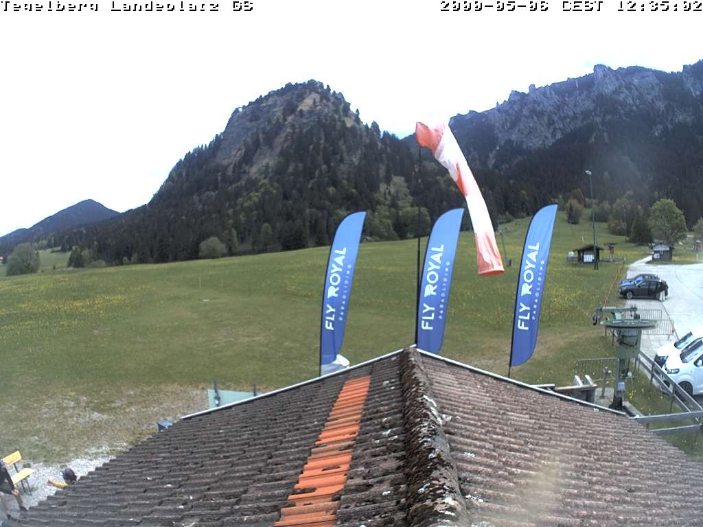 Archived image Webcam Tegelberg - Landing place