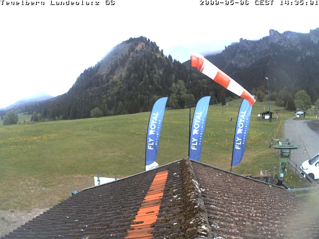 Archived image Webcam Tegelberg - Landing place