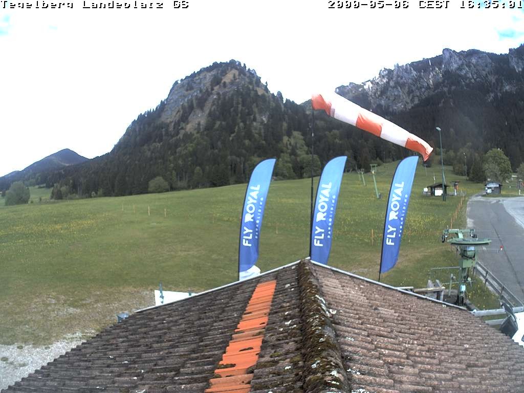 Archived image Webcam Tegelberg - Landing place