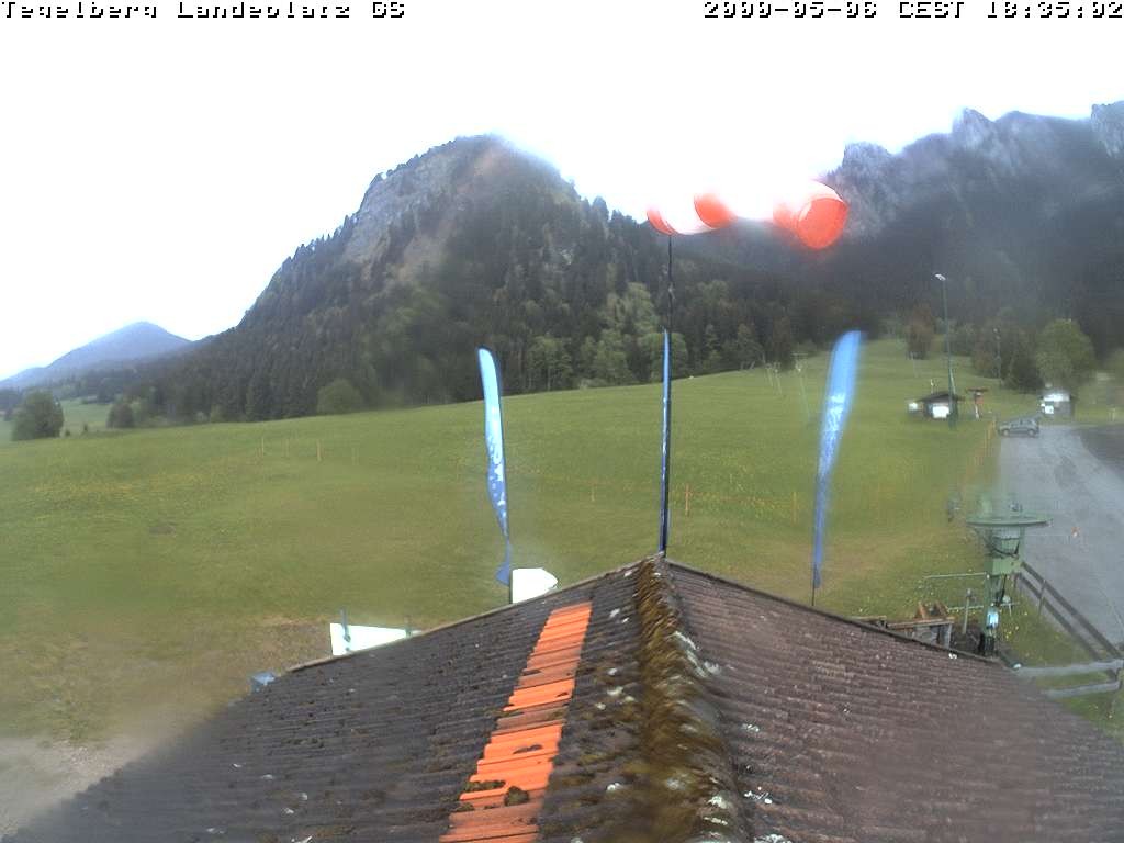 Archived image Webcam Tegelberg - Landing place