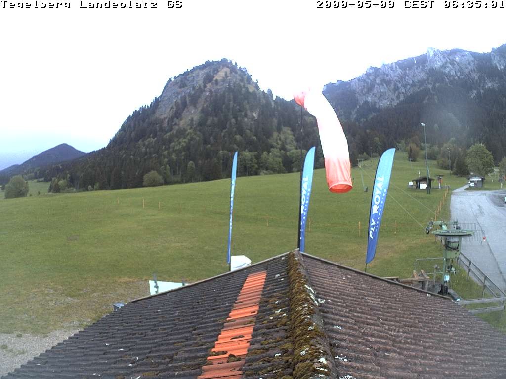 Archived image Webcam Tegelberg - Landing place
