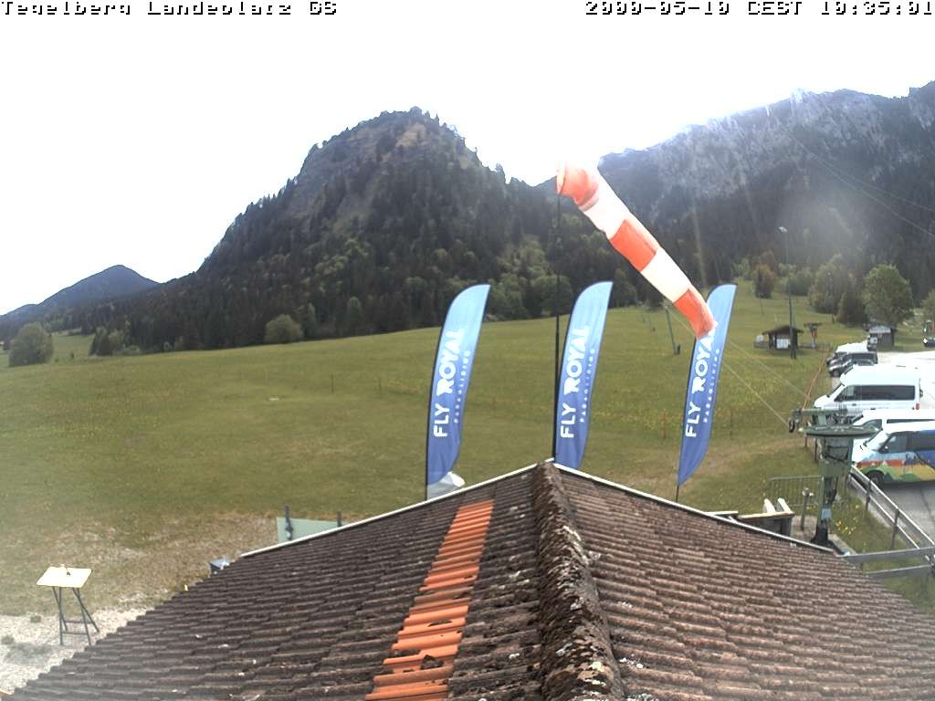 Archiv Foto Webcam Schwangau: Landeplatz am Tegelberg