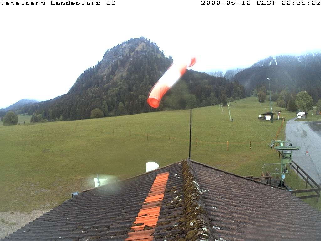 Archived image Webcam Tegelberg - Landing place