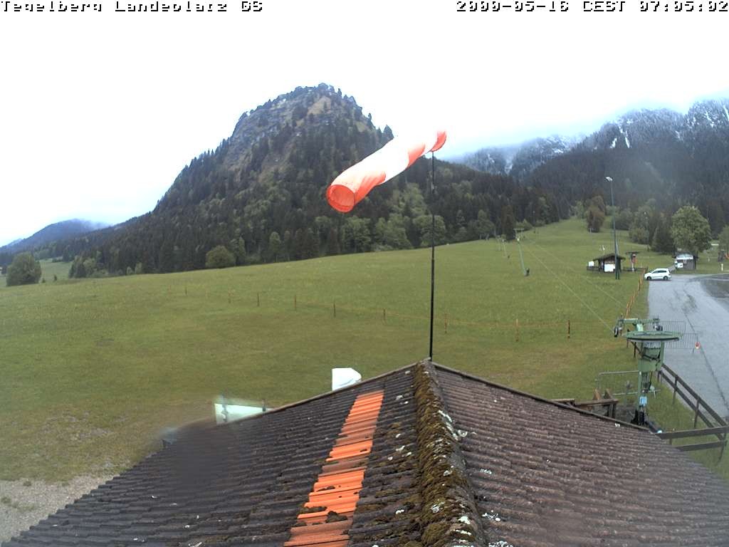 Archived image Webcam Tegelberg - Landing place