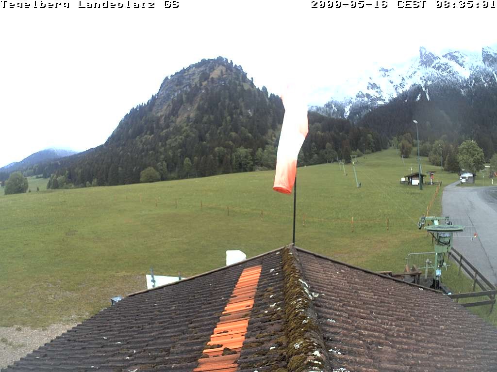 Archived image Webcam Tegelberg - Landing place