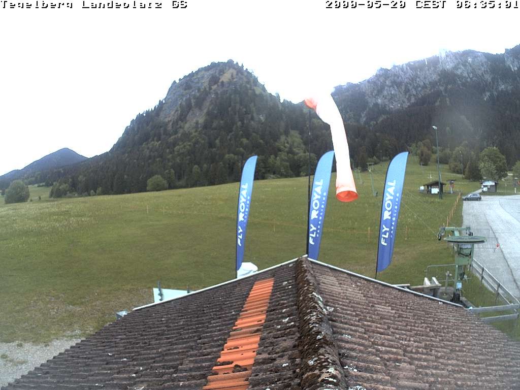 Archived image Webcam Tegelberg - Landing place