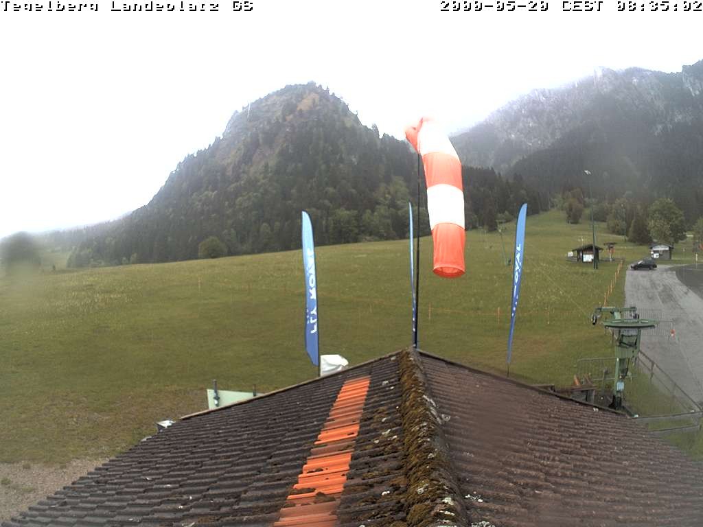 Archived image Webcam Tegelberg - Landing place