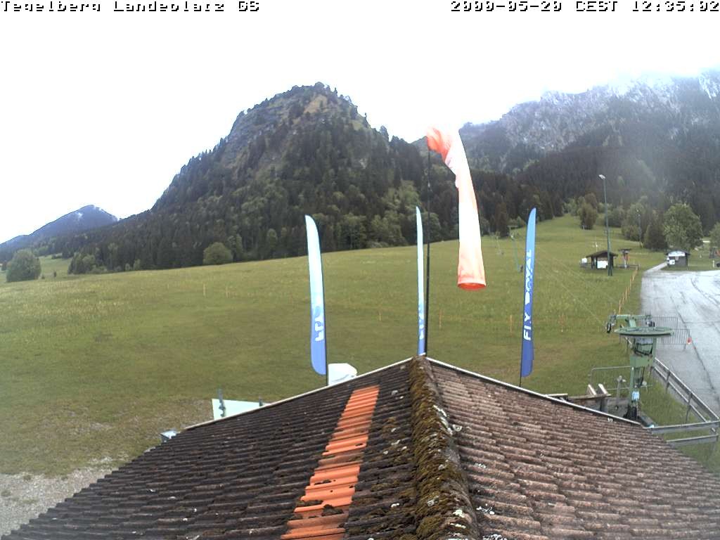 Archived image Webcam Tegelberg - Landing place