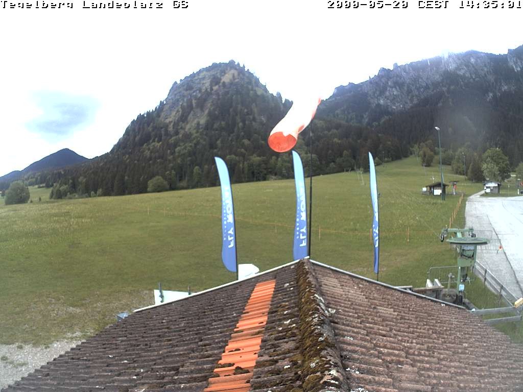 Archived image Webcam Tegelberg - Landing place