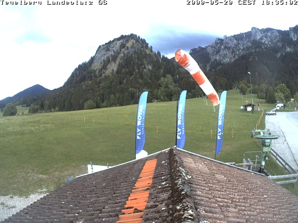 Archived image Webcam Tegelberg - Landing place