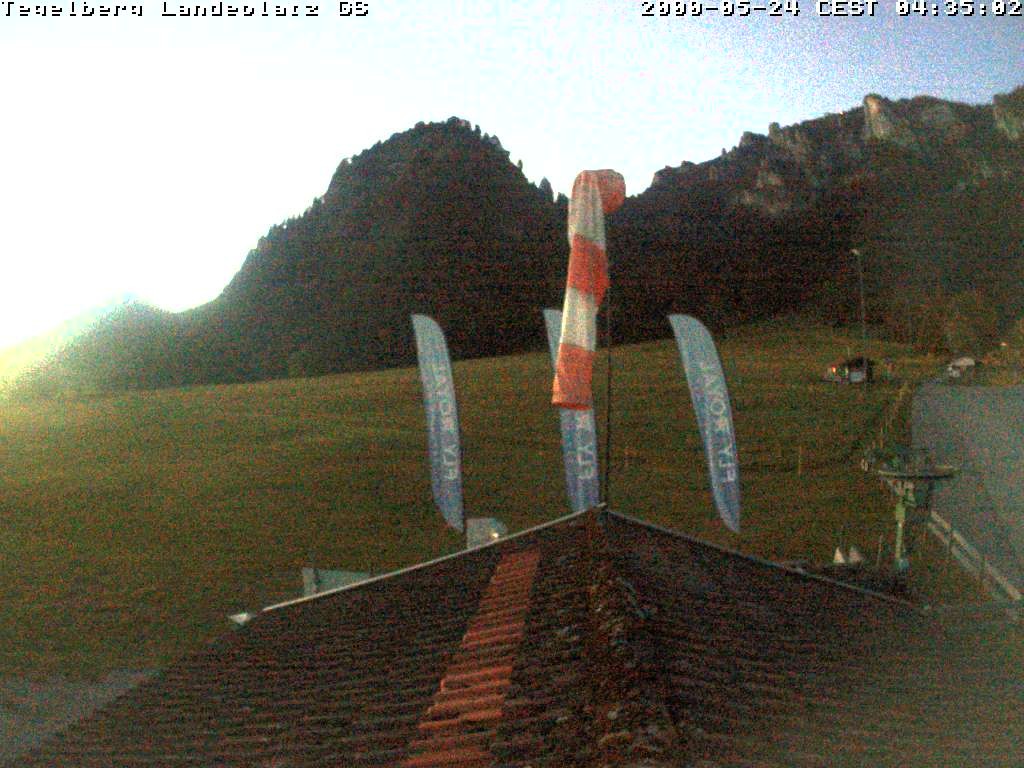 Archiv Foto Webcam Schwangau: Landeplatz am Tegelberg