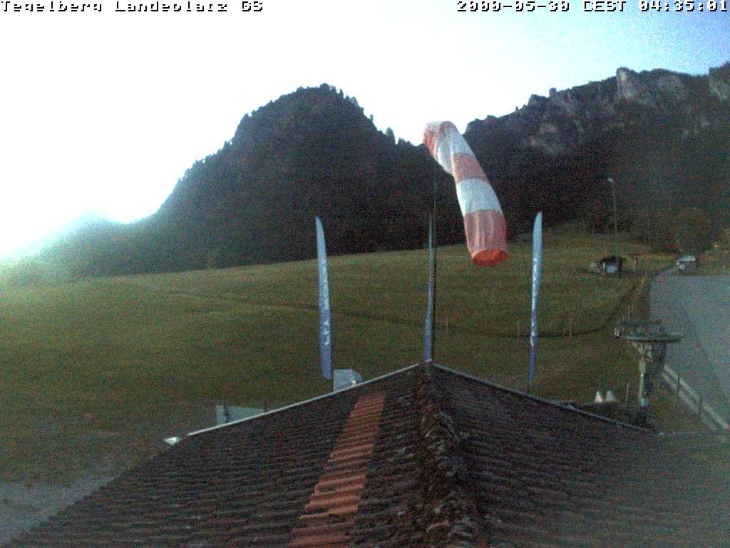 Archiv Foto Webcam Schwangau: Landeplatz am Tegelberg