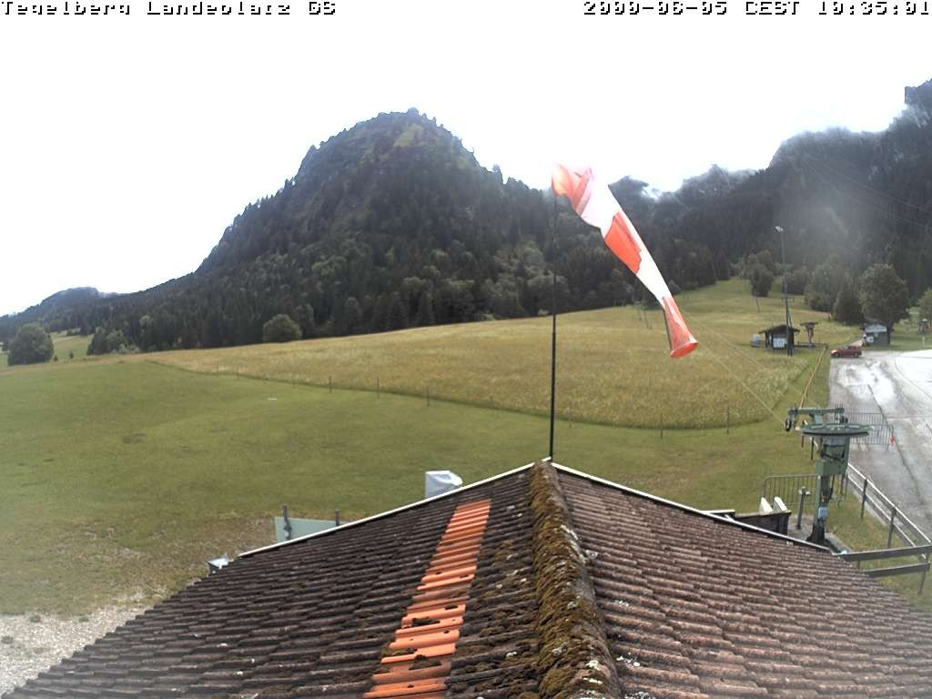 Archiv Foto Webcam Schwangau: Landeplatz am Tegelberg