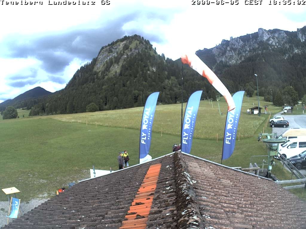 Archiv Foto Webcam Schwangau: Landeplatz am Tegelberg