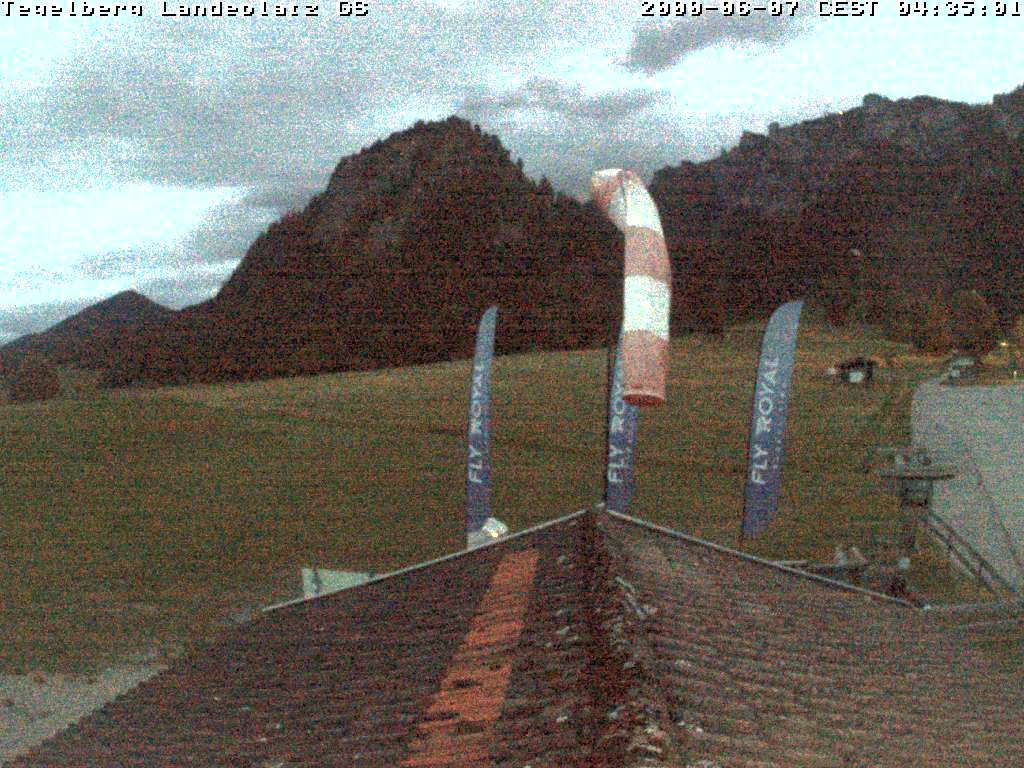 Archiv Foto Webcam Schwangau: Landeplatz am Tegelberg