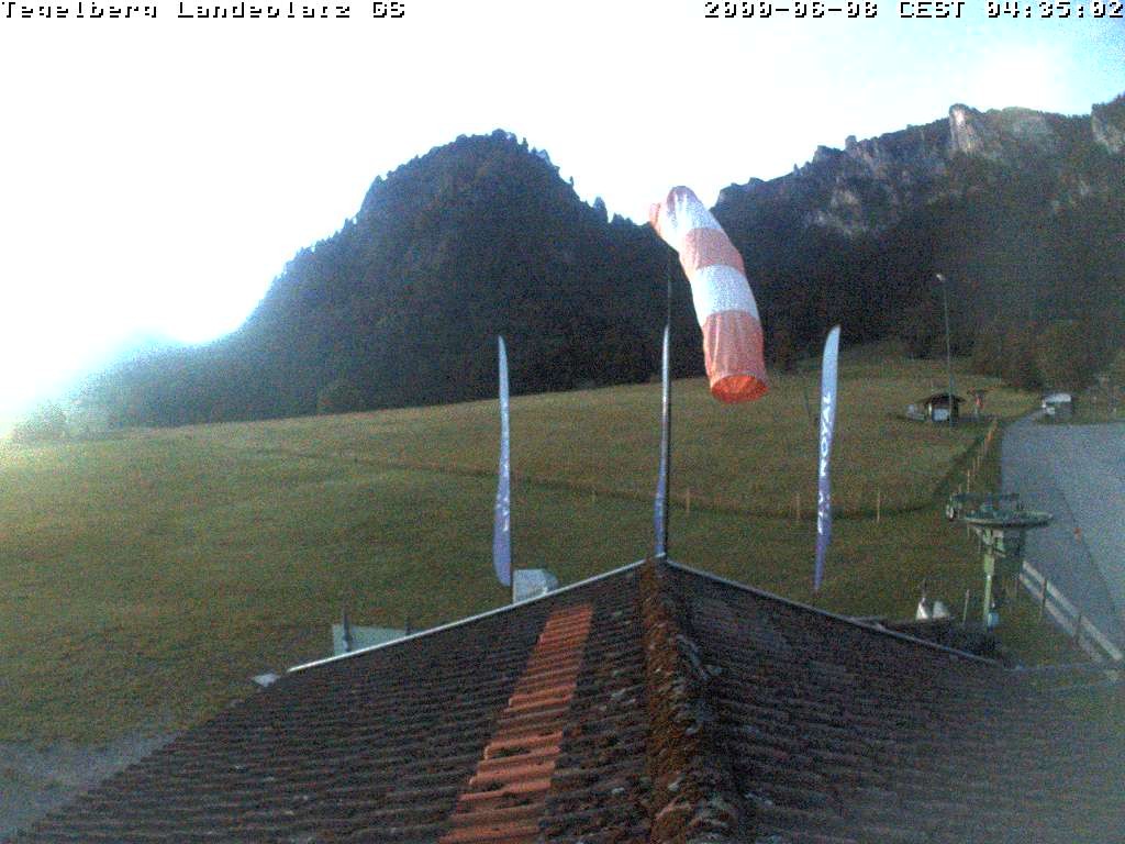 Archiv Foto Webcam Schwangau: Landeplatz am Tegelberg