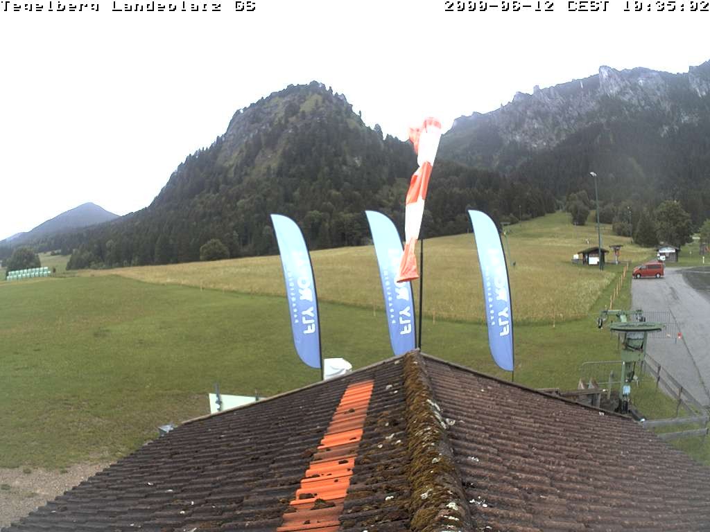 Archiv Foto Webcam Schwangau: Landeplatz am Tegelberg