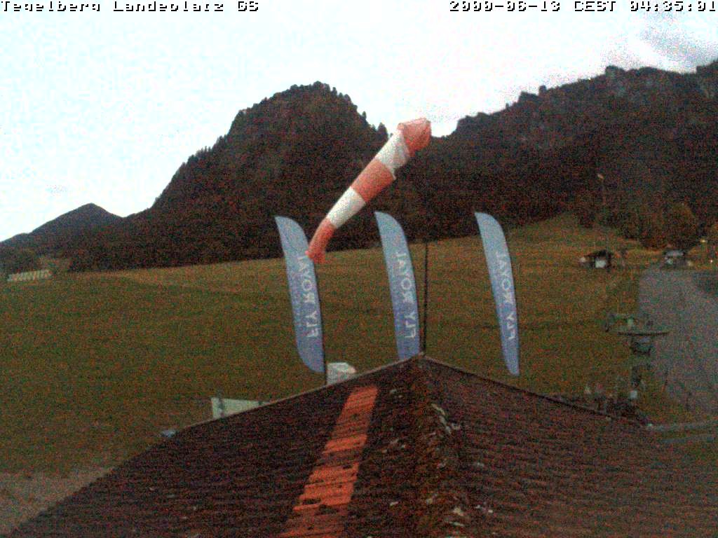 Archiv Foto Webcam Schwangau: Landeplatz am Tegelberg