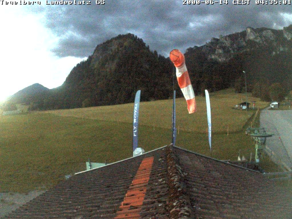 Archiv Foto Webcam Schwangau: Landeplatz am Tegelberg