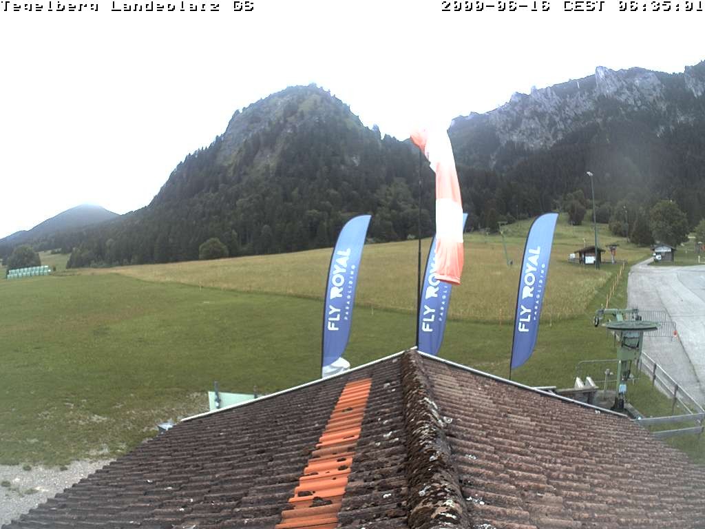 Archiv Foto Webcam Schwangau: Landeplatz am Tegelberg