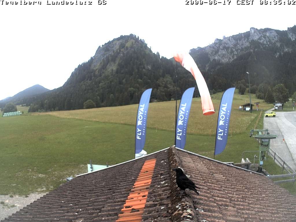 Archiv Foto Webcam Schwangau: Landeplatz am Tegelberg