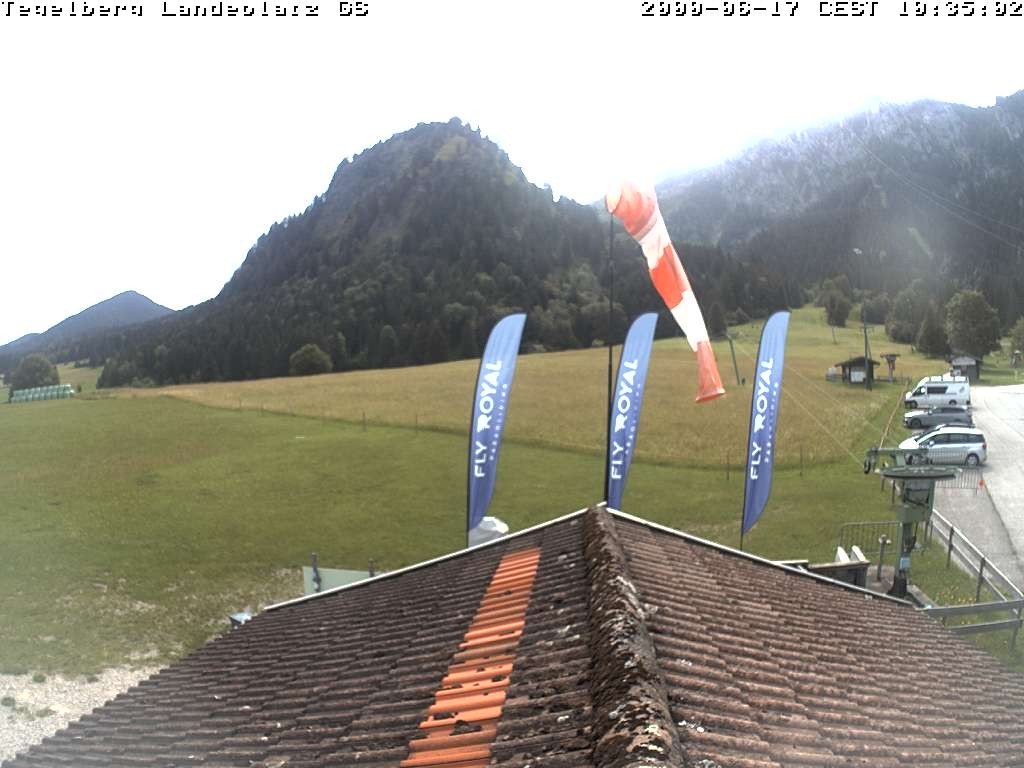 Archiv Foto Webcam Schwangau: Landeplatz am Tegelberg