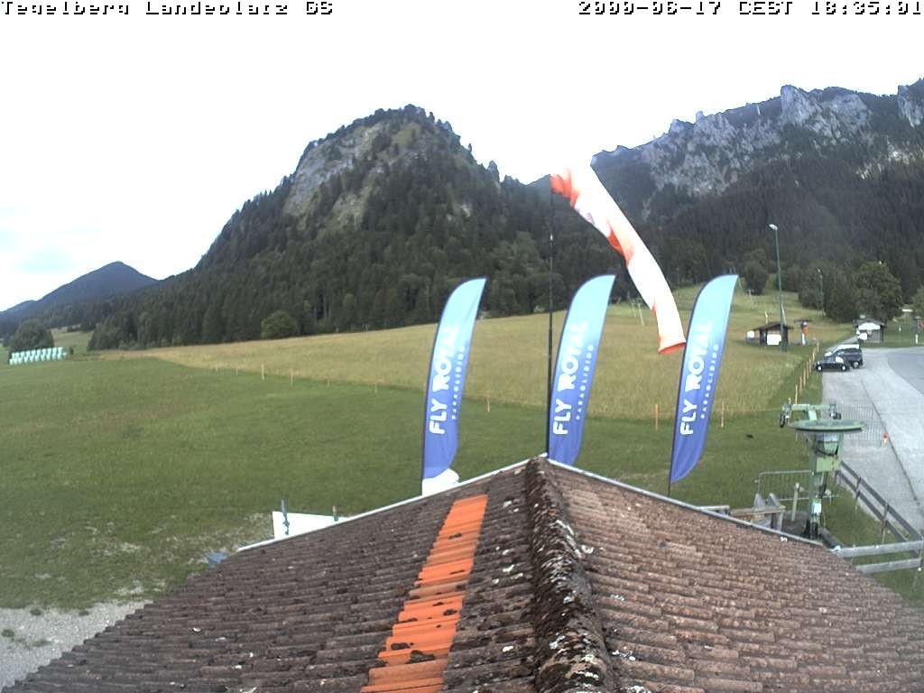 Archiv Foto Webcam Schwangau: Landeplatz am Tegelberg