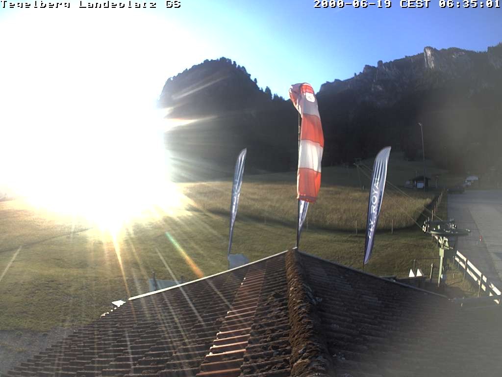 Archiv Foto Webcam Schwangau: Landeplatz am Tegelberg