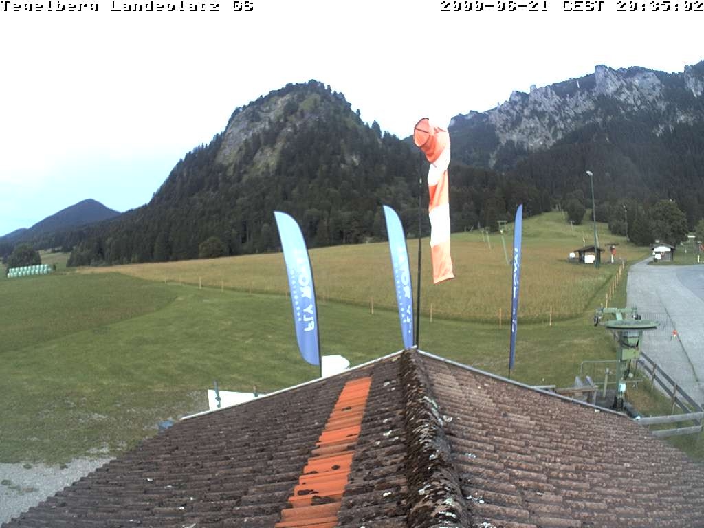 Archiv Foto Webcam Schwangau: Landeplatz am Tegelberg