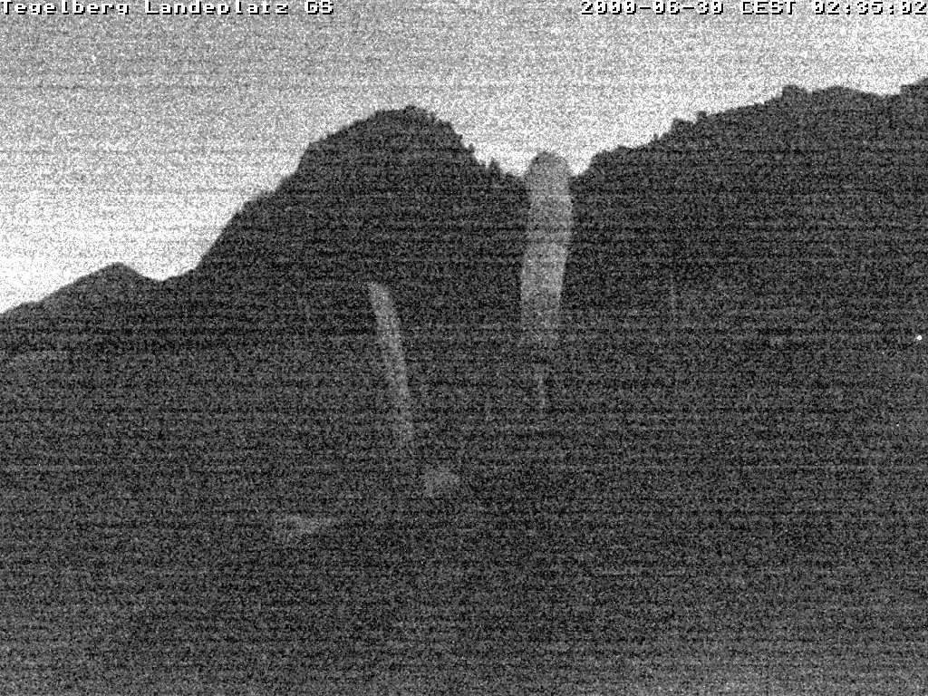 Archived image Webcam Tegelberg - Landing place