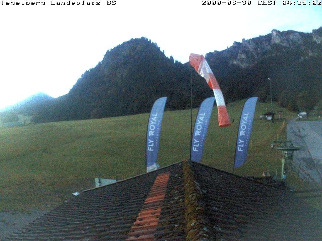 Archived image Webcam Tegelberg - Landing place