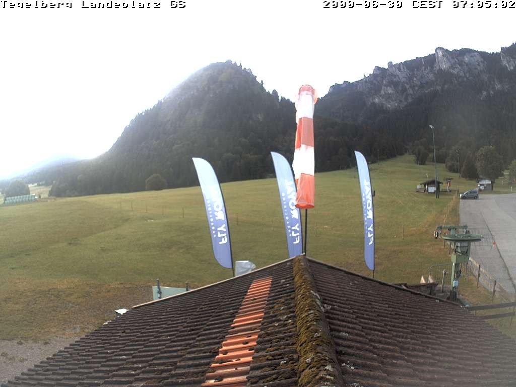 Archived image Webcam Tegelberg - Landing place