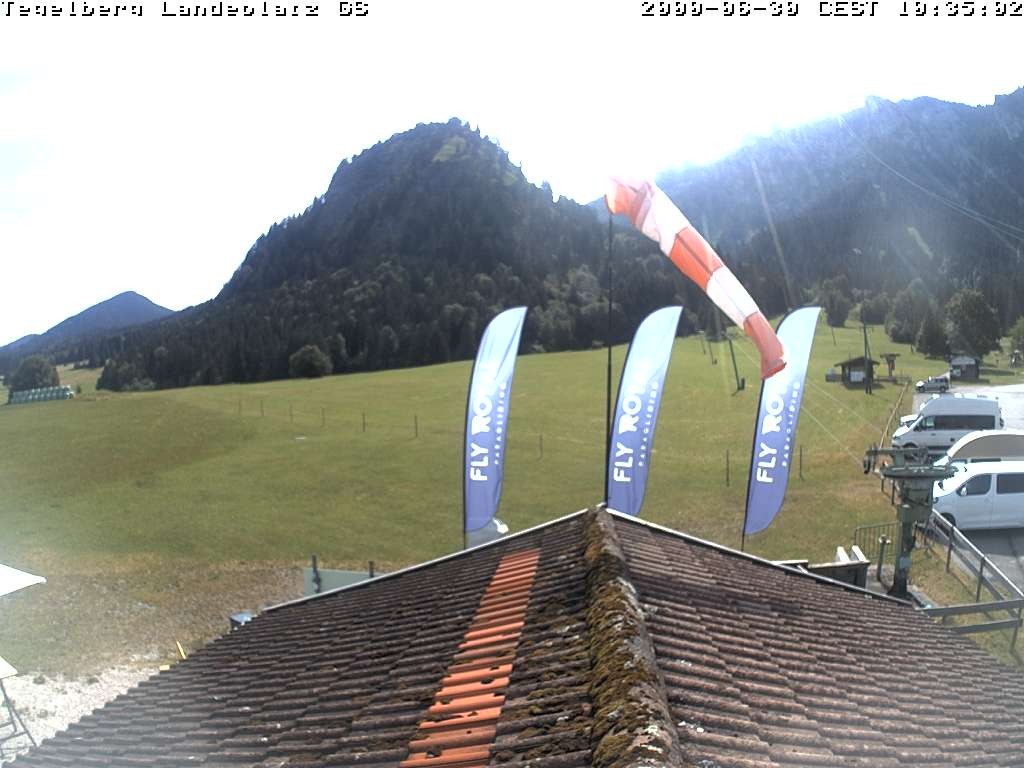 Archiv Foto Webcam Schwangau: Landeplatz am Tegelberg