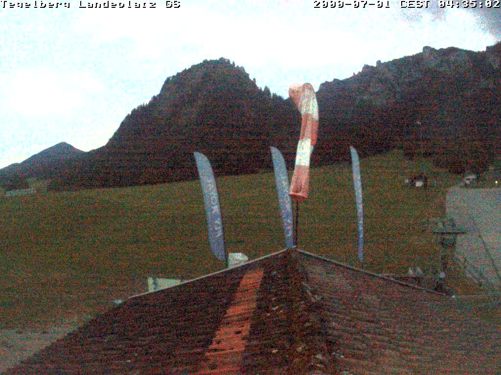 Archiv Foto Webcam Schwangau: Landeplatz am Tegelberg