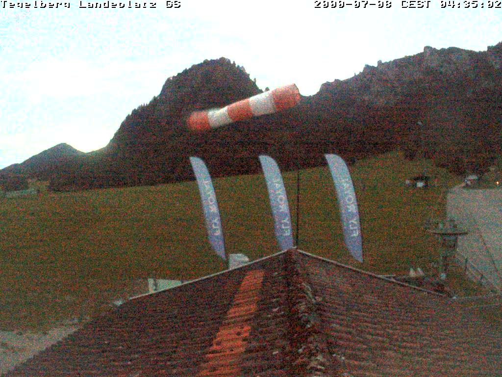 Archiv Foto Webcam Schwangau: Landeplatz am Tegelberg