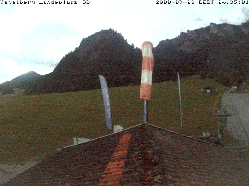 Archiv Foto Webcam Schwangau: Landeplatz am Tegelberg