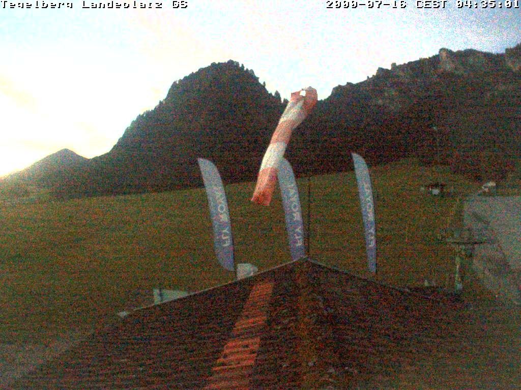 Archiv Foto Webcam Schwangau: Landeplatz am Tegelberg