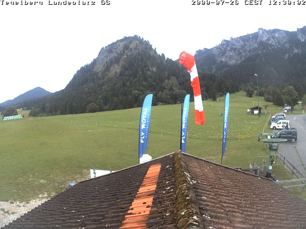 Archived image Webcam Tegelberg - Landing place