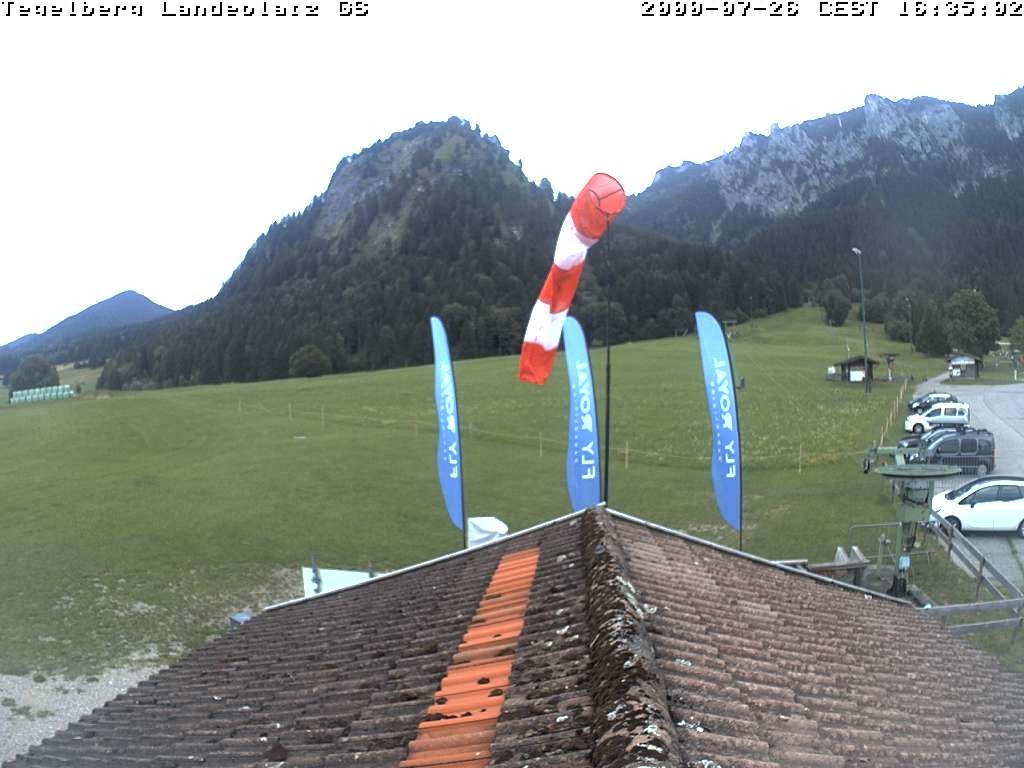 Archived image Webcam Tegelberg - Landing place