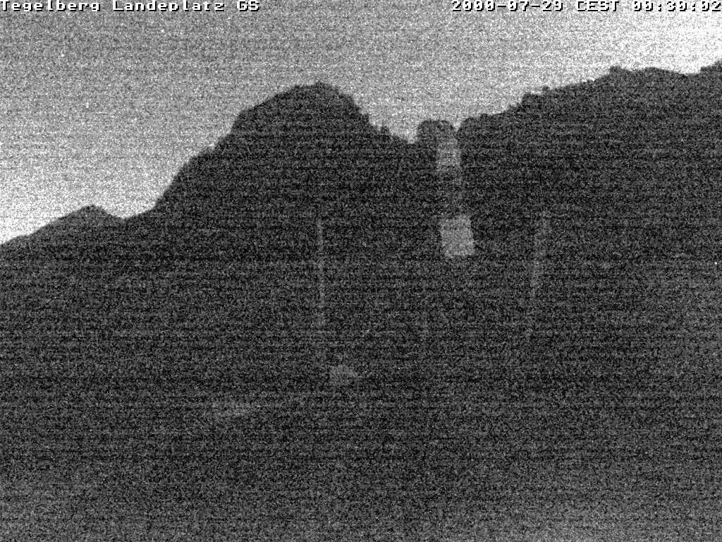 Archived image Webcam Tegelberg - Landing place