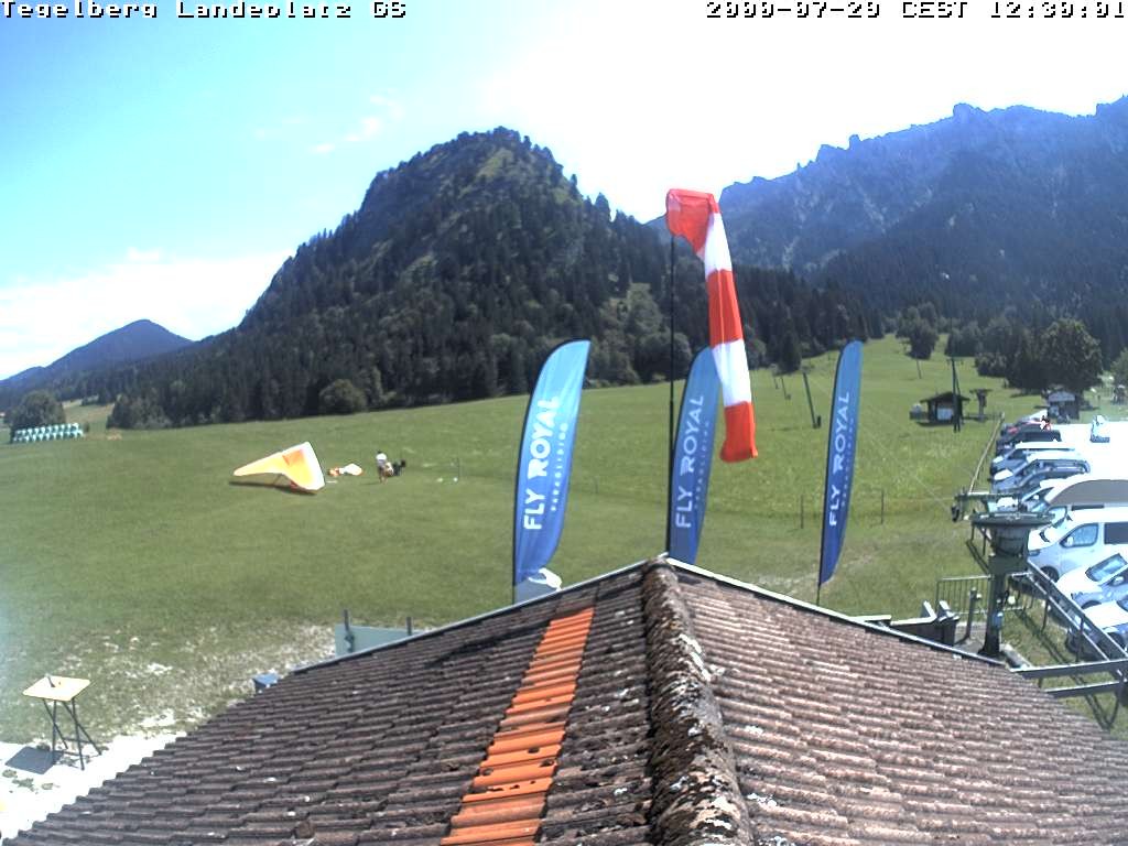 Archived image Webcam Tegelberg - Landing place