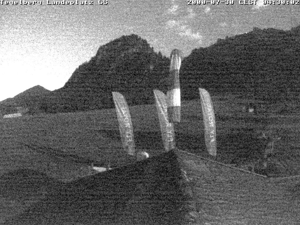 Archiv Foto Webcam Schwangau: Landeplatz am Tegelberg