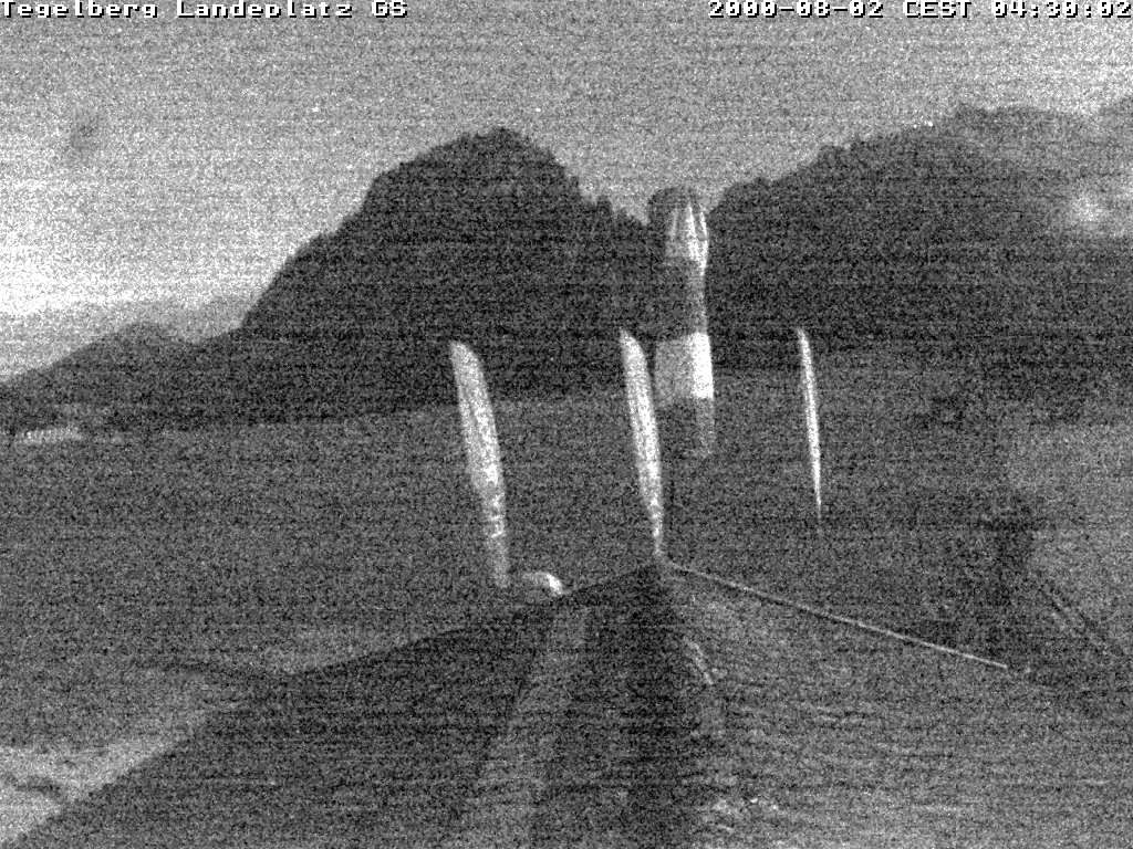 Archived image Webcam Tegelberg - Landing place