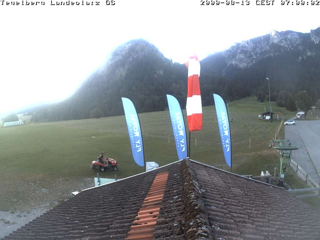 Archived image Webcam Tegelberg - Landing place