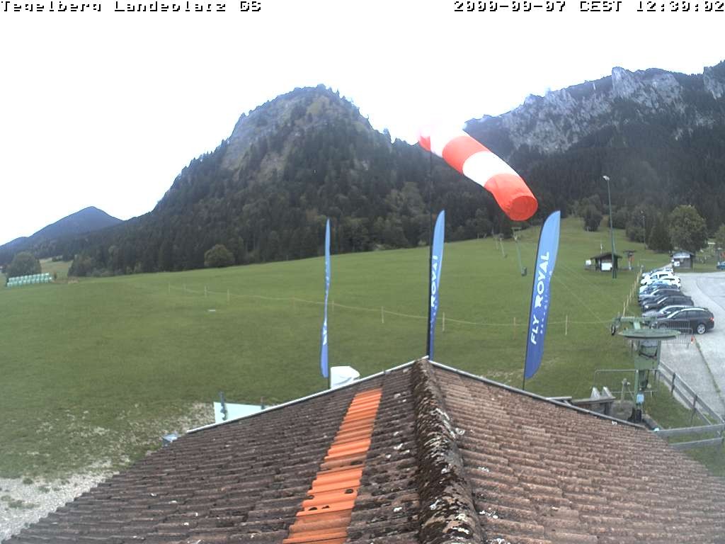 Archiv Foto Webcam Schwangau: Landeplatz am Tegelberg