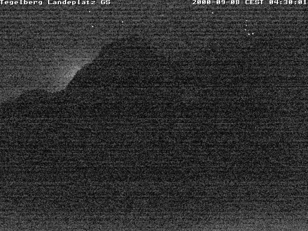 Archived image Webcam Tegelberg - Landing place