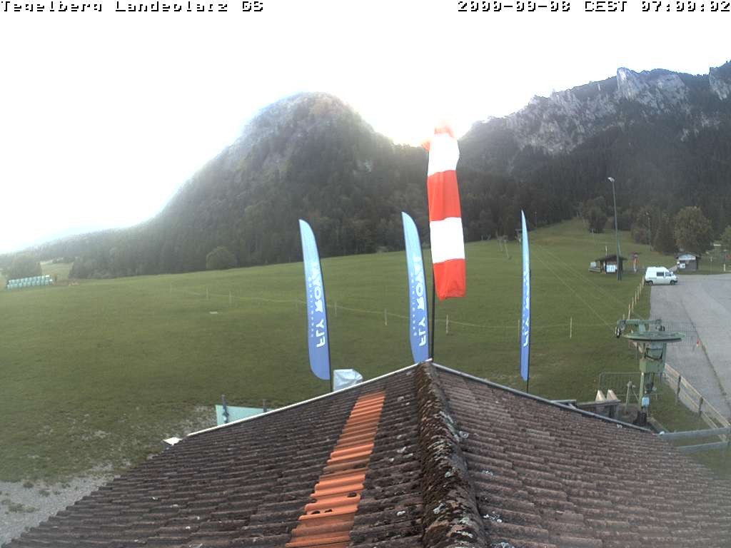 Archived image Webcam Tegelberg - Landing place