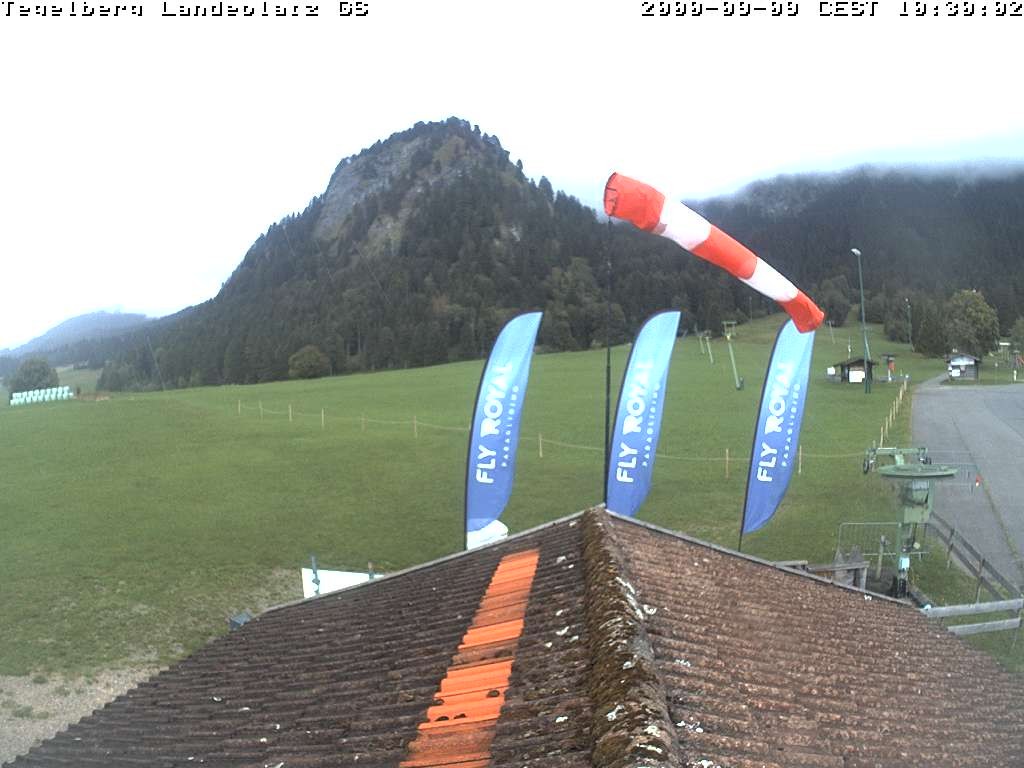 Archiv Foto Webcam Schwangau: Landeplatz am Tegelberg