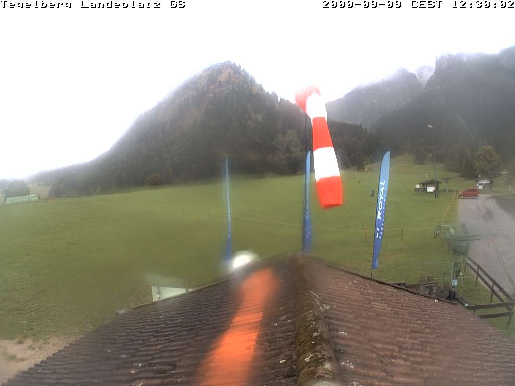 Archiv Foto Webcam Schwangau: Landeplatz am Tegelberg